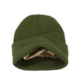 Satin-Lined Knitted Beanie Hats